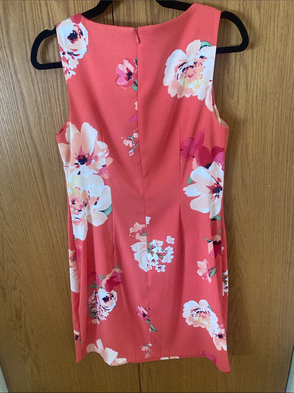 ALYX Coral Pink Floral Sleeveless Mini Dress - Picture 3 of 4